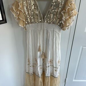 Bohemian Dress  one size or medium or large